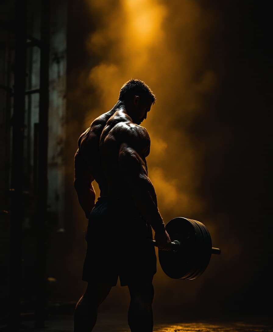 Athlete training in low light